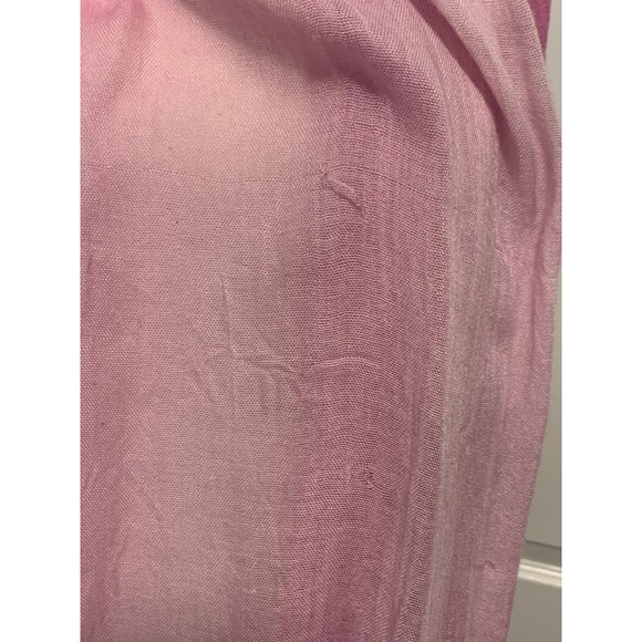 Bloomingdales Exclusive Womens Scarf Wrap Pink Ombre Lightweight 100% Viscose - Picture 6 of 12